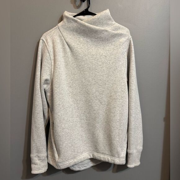 Athleta Cozy Karma Twist Neck Sweatshirt - Picture 2 of 11